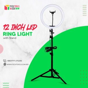 12 Inch LED Ring Light With 6 feet stand