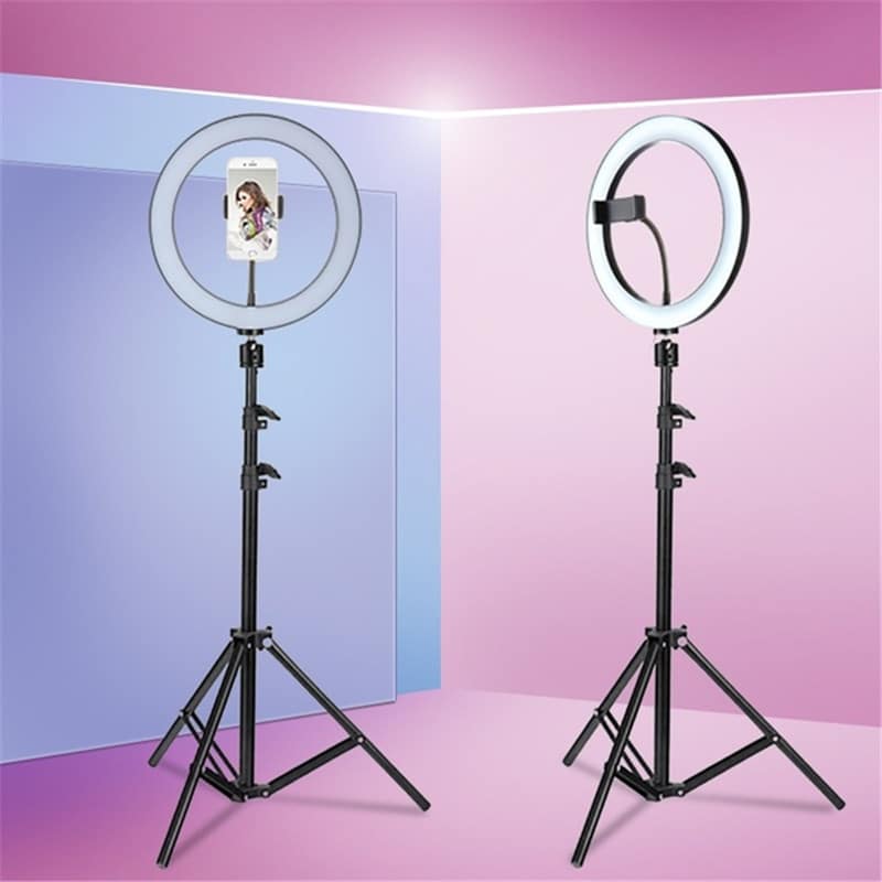 10 Inch Led Ring Light with 6 Feet - techtools