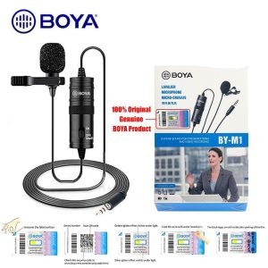 BOYA M1 Microphone For Smartphone, DSLR, Laptop & PC