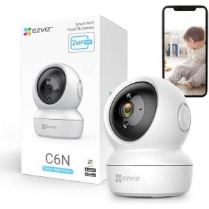 EZVIZ C6N Security Camera Pan/Tilt 1080P Indoor Dome Smart IR Night Vision