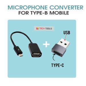 Microphone converter for type-b mobile