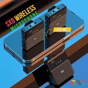 SX9 Mini Wireless Microphone For Type C & 3.5 Interface