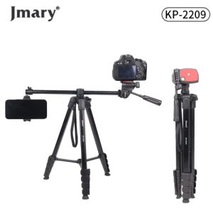 JMARY KP 2209 Horizontal Extension Rod Cell Phone Camera Folding Tripod Stand