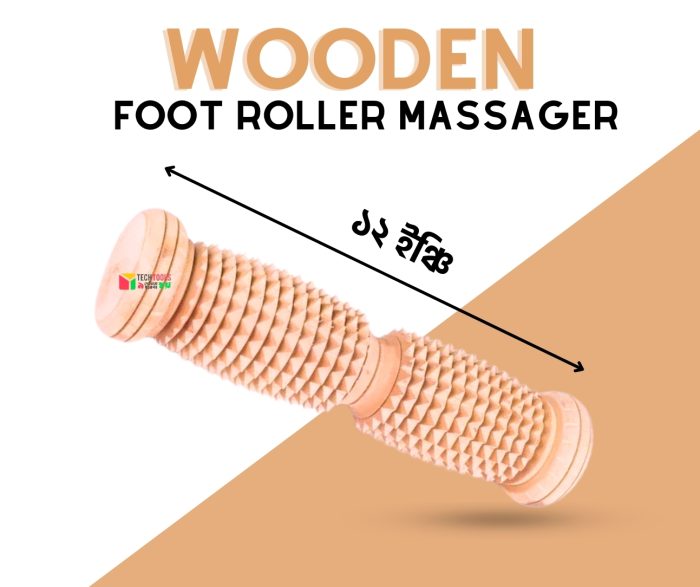 Wooden foot massager tech tools