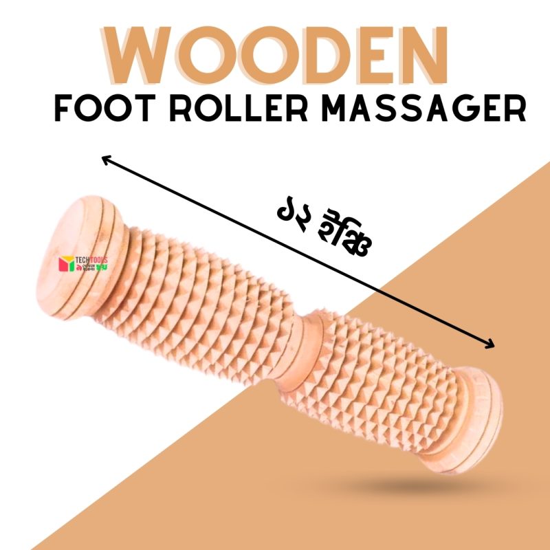 Wooden foot massager tech tools