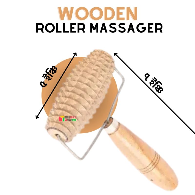 Acu Wooden Whole Body Rollar Massager