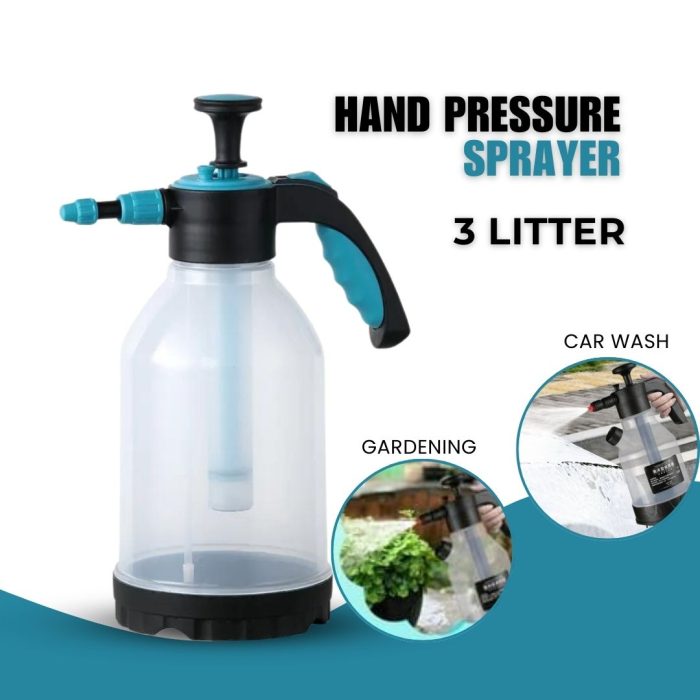 3-liter hand sprayer at 320 BDT, perfect for car wash and gardening needs