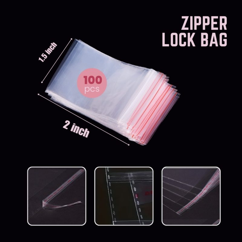 Plastic Zipper Bag 1.5x2