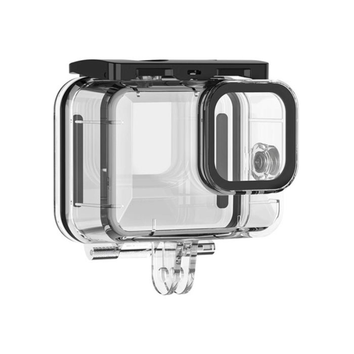 TELESIN Professional 45M Diving Waterproof Case Used For GoPro Hero 12/11/10/9 Black Sports Camera