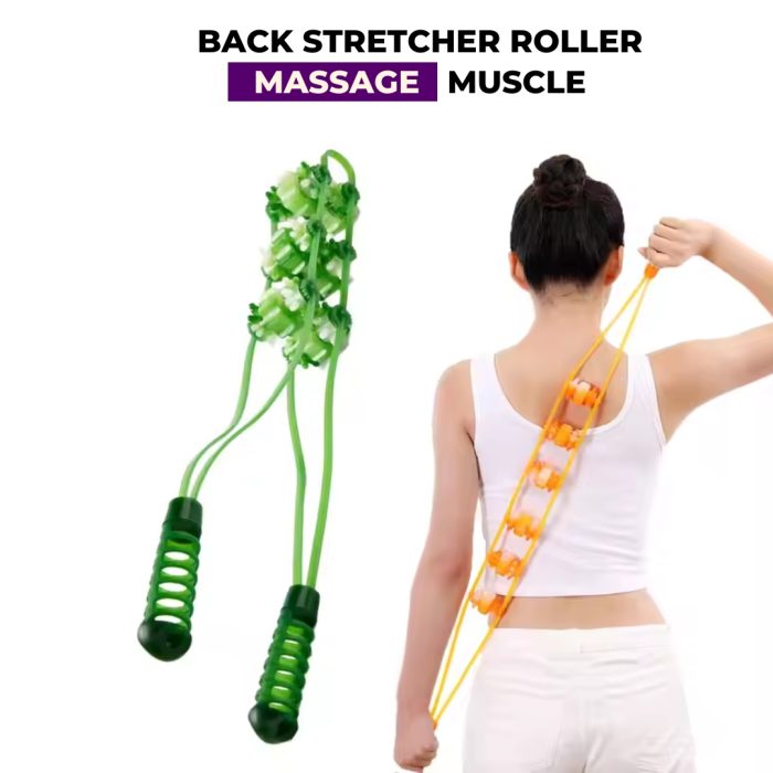 Back Stretcher Roller Massage Muscle – Ultimate Solution for Back Pain Relief - Image 2