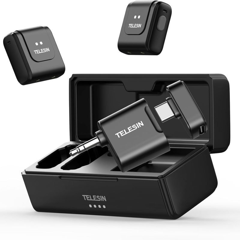 Telesin 2 in 1 Wireless Microphone