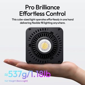 Ulanzi C60 60W RGB Video Light weight