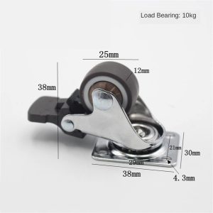1 inch caster wheels for furniture