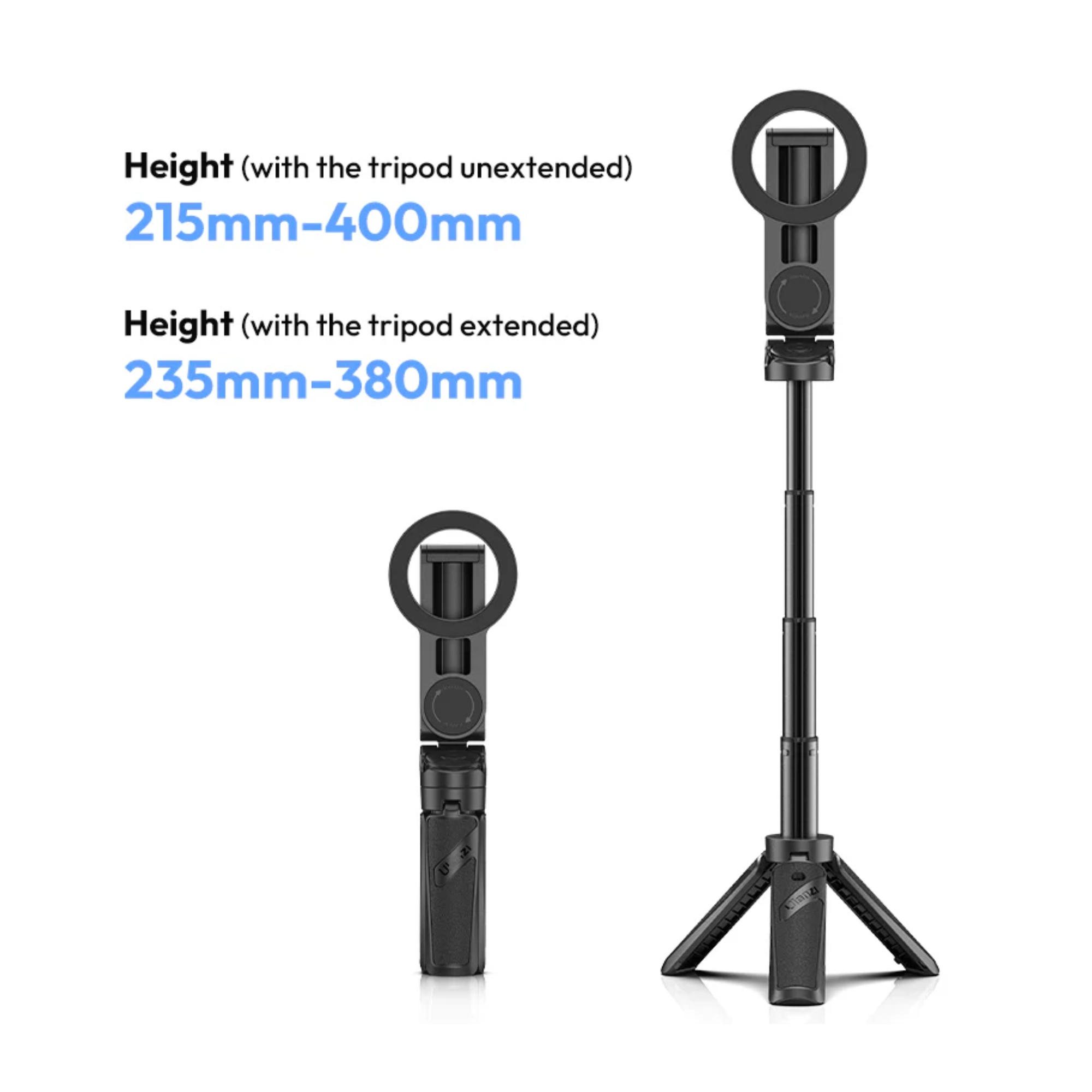 Ulanzi JJ03 MagSafe Tripod for iPhone with secure magnetic phone mount