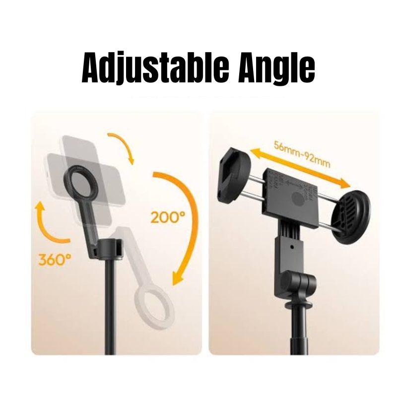 Ulanzi SK27 61 Inch Phone Tripod for Vlogging Ulanzi SK-27 phone tripod with Bluetooth remote for stable mobile photography and video recording.