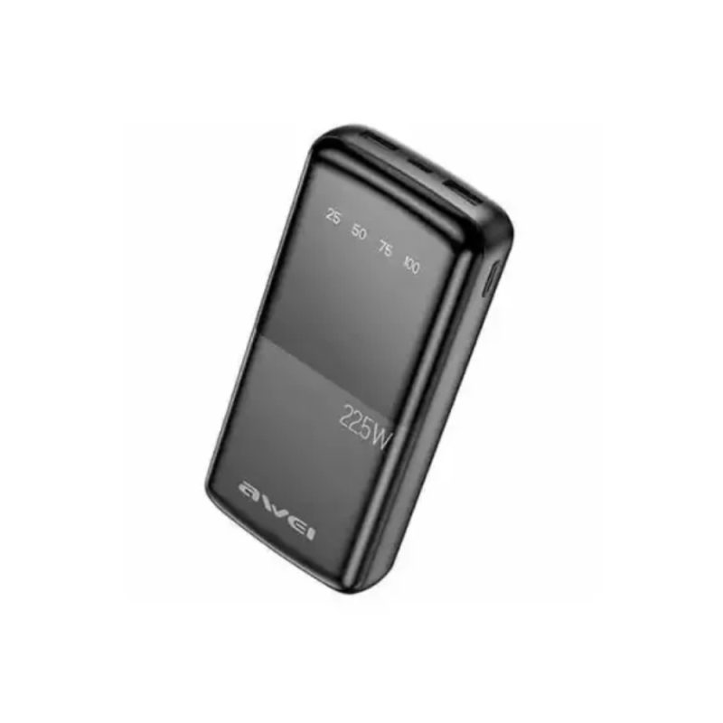 AWEI P13K 20000mAh 22.5W fast charging power bank with digital LED display by Tech Tools BD