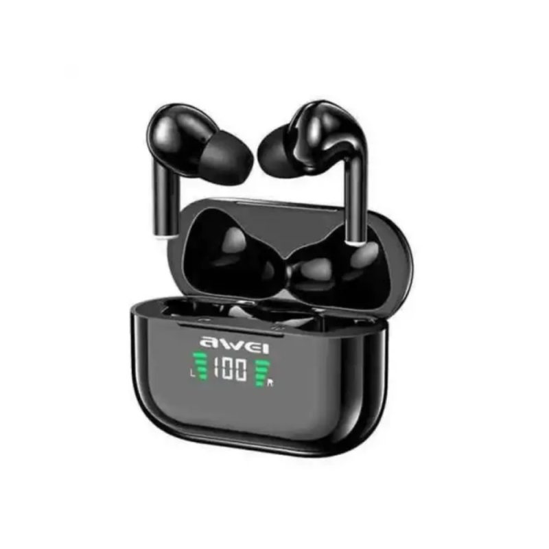 AWEI T29P ANC true wireless earbuds with digital LED display charging case by Tech Tools BD