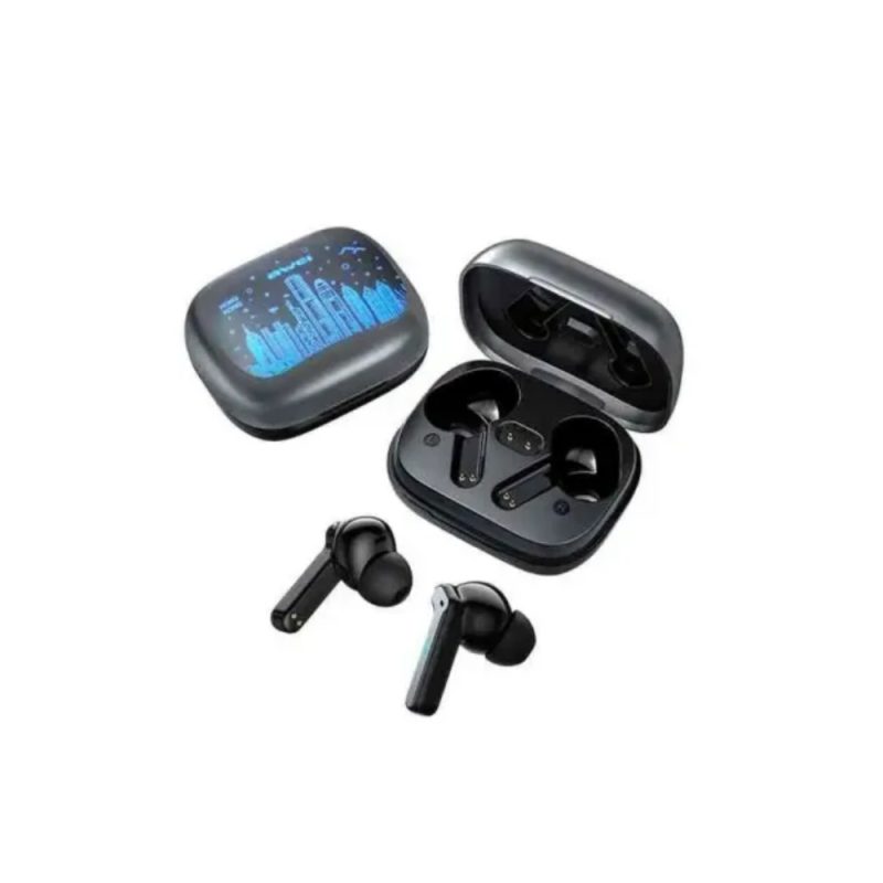 AWEI T53 ANC earbuds showing active noise cancellation touch controls Tech Tools BD (2) AWEI T53 ANC earbuds showing active noise cancellation touch controls Tech Tools BD