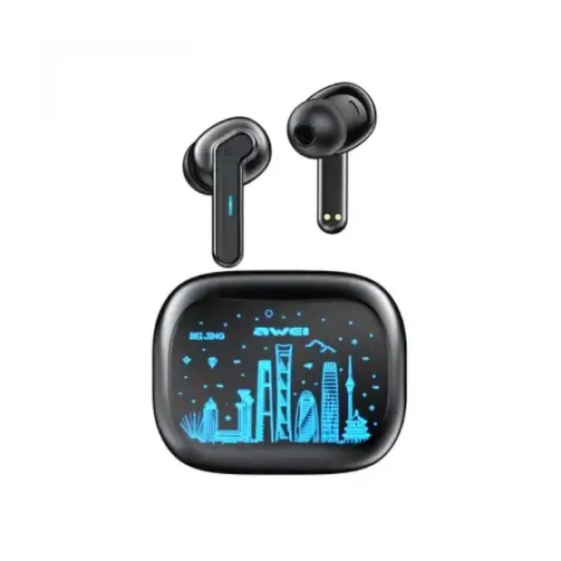 AWEI T53 ANC true wireless earbuds with charging case by Tech Tools BD