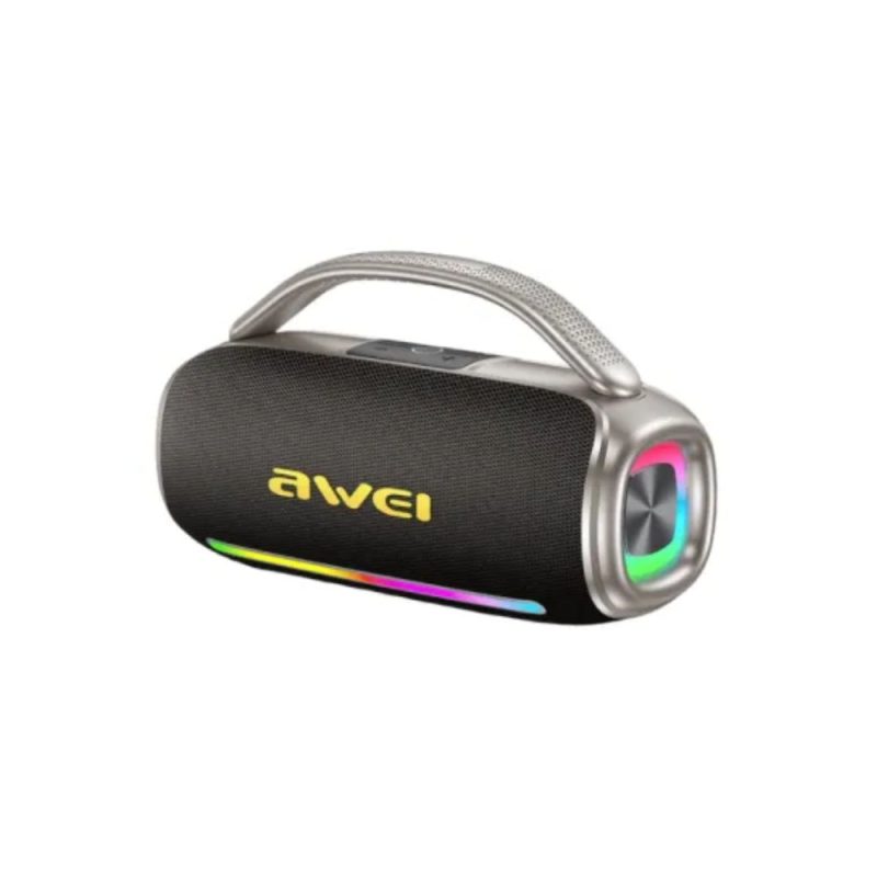 AWEI Y887 Pro outdoor portable Bluetooth speaker with RGB lighting-techtools