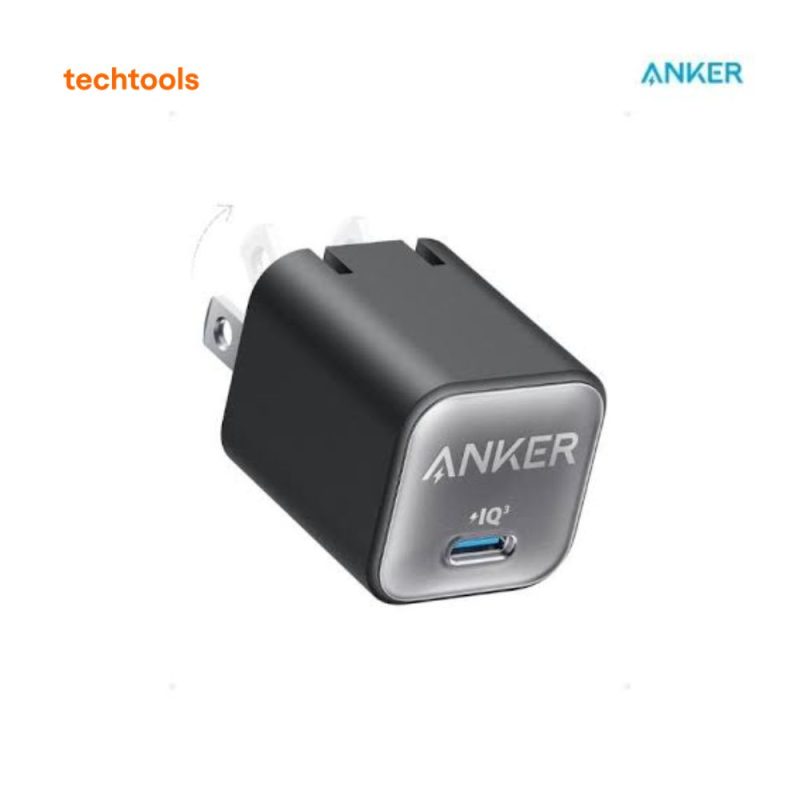Anker 511 Charger Nano 3 30W – Tech Tools Anker 511 Charger Nano 3 30W PD USB-C fast wall charger adapter by Tech Tools BD