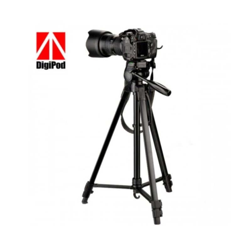 Digipod TR-452 tripod 3 way pan head control handle with quick release plate and bubble level Tech Tools BD