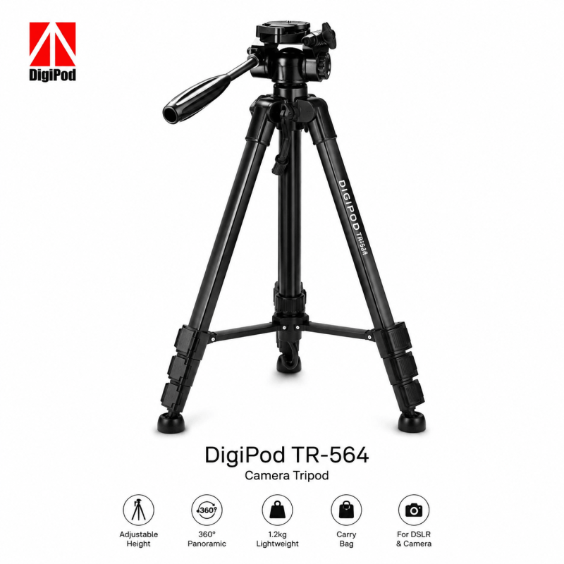 Digipod TR-564 Camera Tripod for DSLR