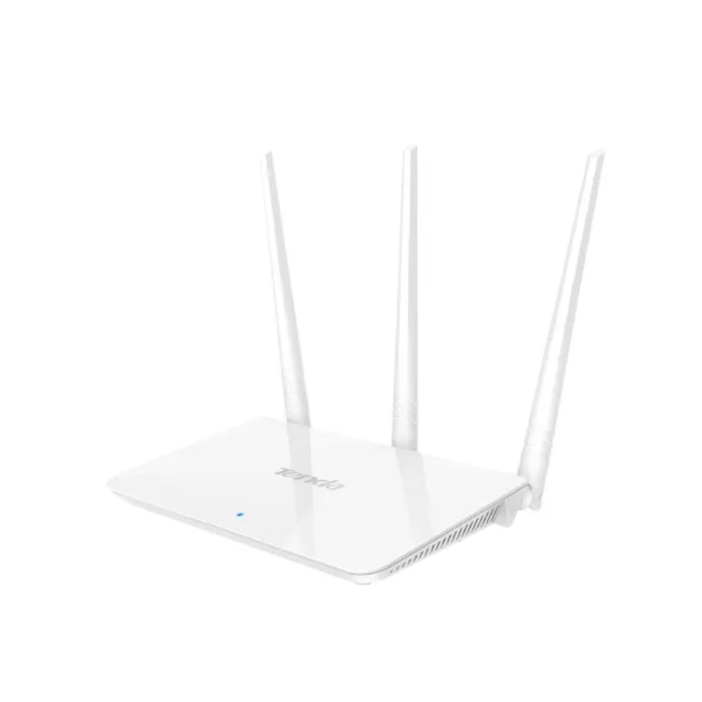 Tenda F3 300Mbps wireless router with three 5dBi high gain antennas by Tech Tools BD
