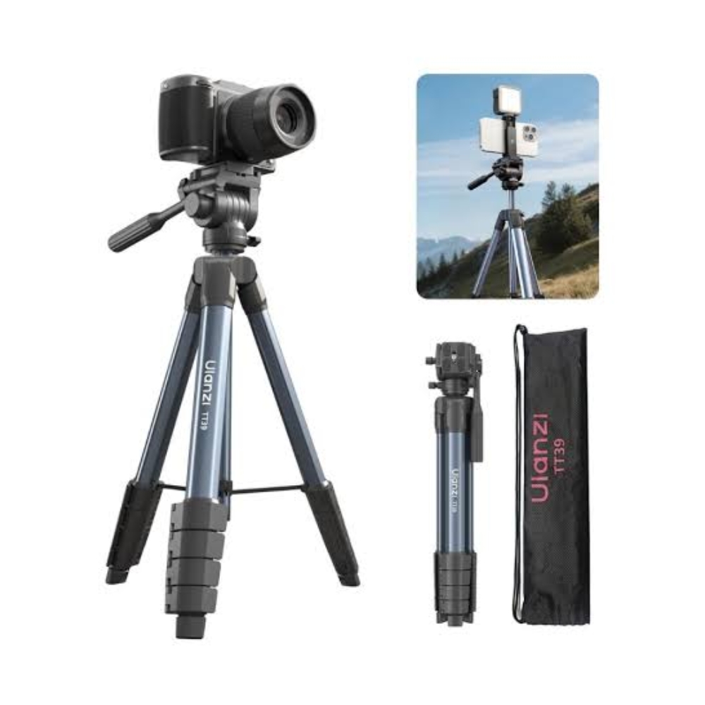 Ulanzi TT39 camera tripod with built-in smartphone holder and cold shoe Tech Tools BD