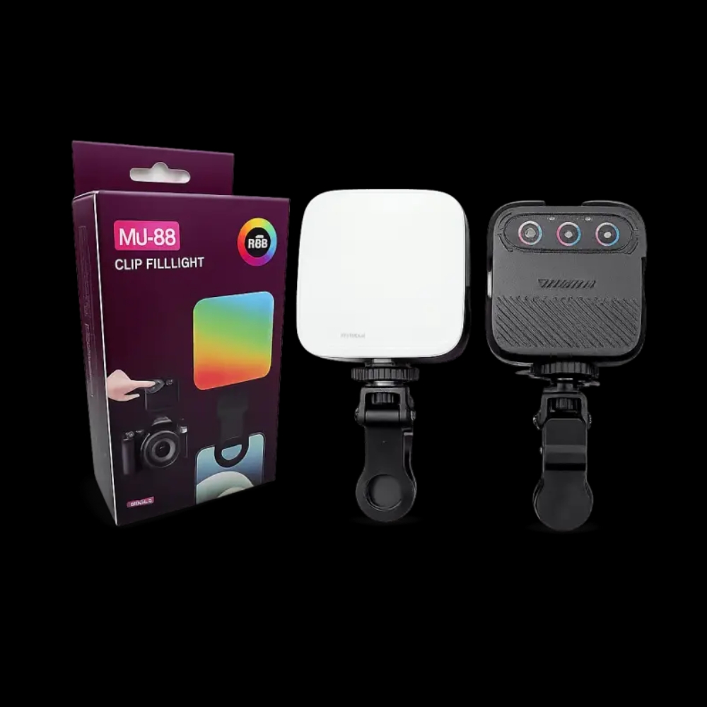 MJ-88 RGB fill light displaying full color spectrum and dynamic special lighting effects Tech Tools BD