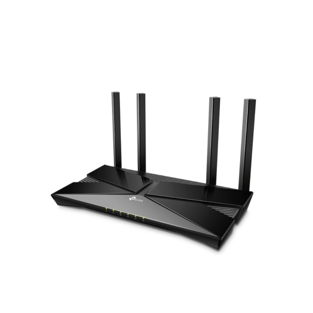 TP Link Archer AX15 router rear panel showing 1 gigabit WAN and 4 gigabit LAN ports Tech Tools BD