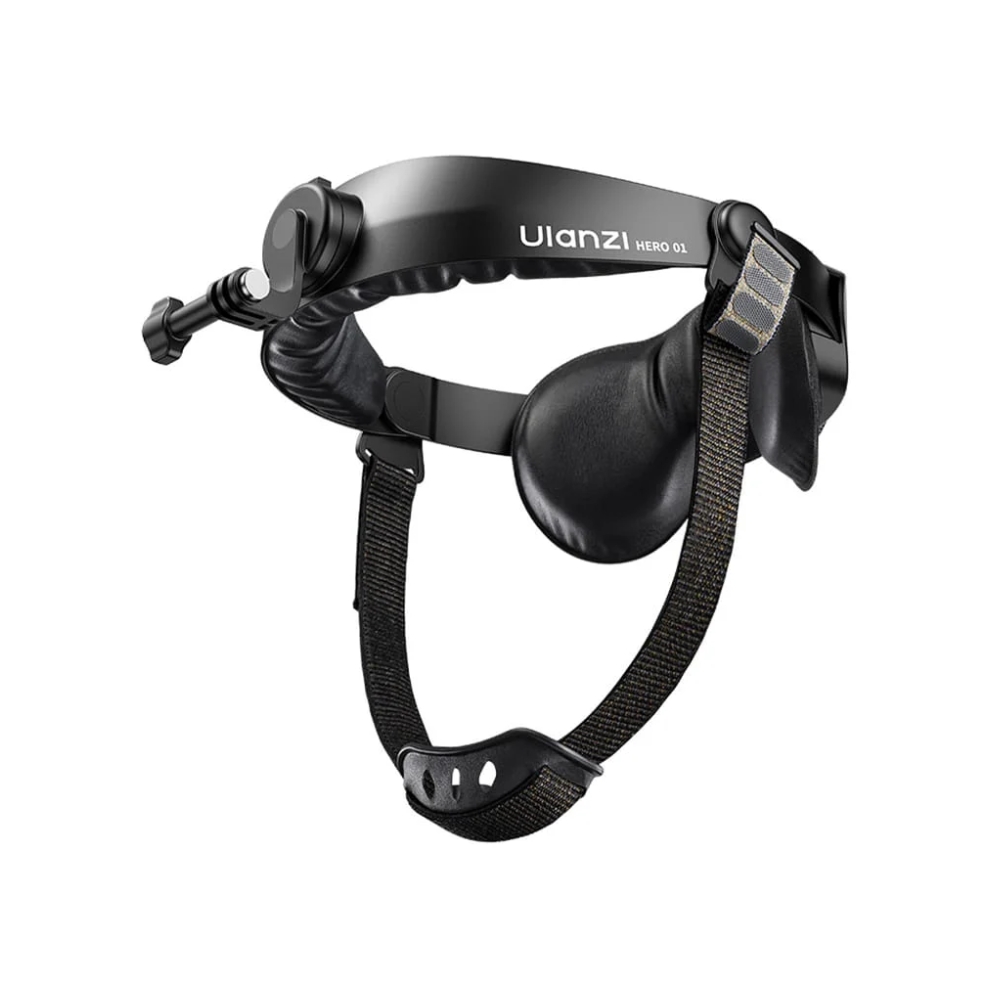 Ulanzi HERO-01 head strap mount showing inner anti slip silicone strips and breathable elastic fabric Tech Tools BD